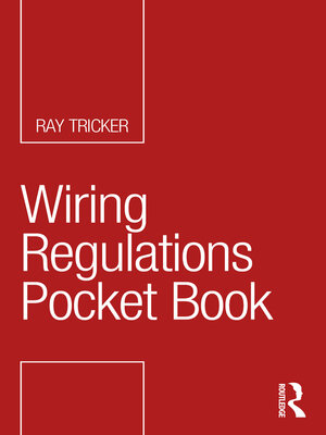 cover image of Wiring Regulations Pocket Book